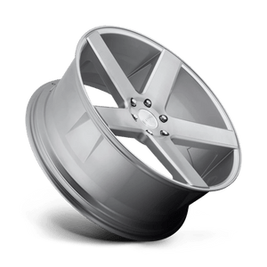 DUB S218 BALLER Gloss Silver Brushed 26x10 +20 6x139.7mm 106.1mm - Wheelwiz