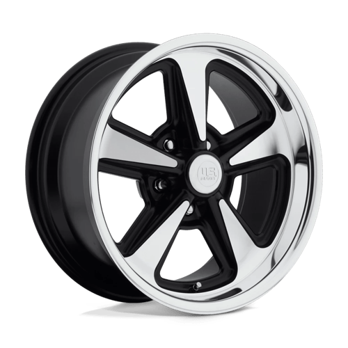 US MAG U109 BANDIT Matte Black Machined 18x8 +1 5x114.3mm 72.6mm - Wheelwiz