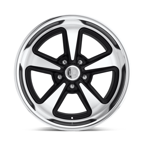 US MAG U304 BANDIT Matte Black Machined 18x9 +6 5x114.3mm 72.6mm - Wheelwiz