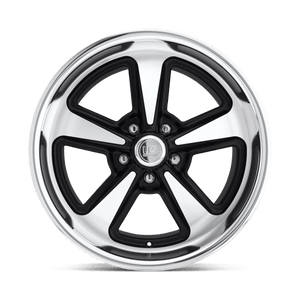 US MAG U109 BANDIT Matte Black Machined 18x8 +1 5x120.65mm 72.6mm - Wheelwiz