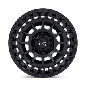 Black Rhino BARRAGE Matte Black 17x8.5 -10 6x139.7mm 106.1mm