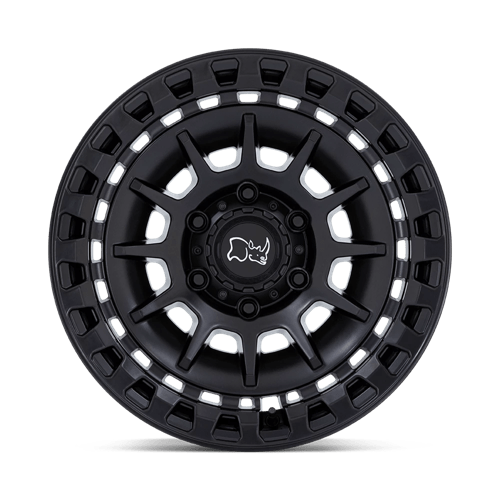 Black Rhino BARRAGE Matte Black 17x8.5 -10 6x139.7mm 106.1mm - Wheelwiz