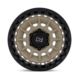 Black Rhino BARRAGE Desert Sand On Matte Black 17x8.5 -10 6x135mm 87.1mm