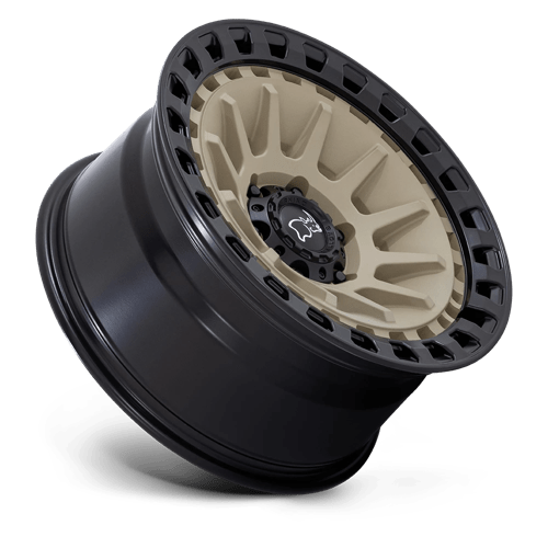 Black Rhino BARRAGE Desert Sand On Matte Black 18x9 0 6x139.7mm 106.1mm - Wheelwiz