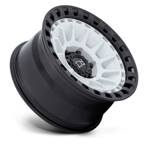 Black Rhino BARRAGE Gloss White On Matte Black 17x8.5 -10 6x139.7mm 106.1mm - Wheelwiz