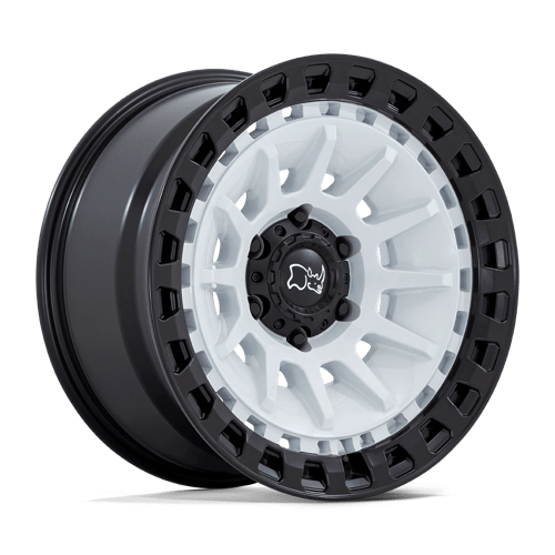 Black Rhino BARRAGE Gloss White On Matte Black 18x9 0 6x135mm 87.1mm