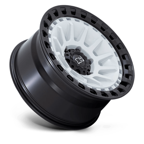 Black Rhino BARRAGE Gloss White On Matte Black 18x9 0 6x135mm 87.1mm - Wheelwiz