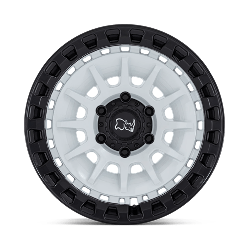 Black Rhino BARRAGE Gloss White On Matte Black 18x9 0 6x135mm 87.1mm - Wheelwiz