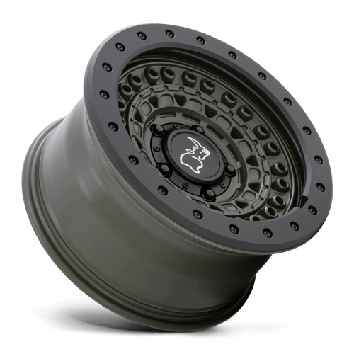 Black Rhino BARRICADE Olive Drab Green W/ Blk Rock 20x9 0 6x139.7mm 112.1mm - Wheelwiz