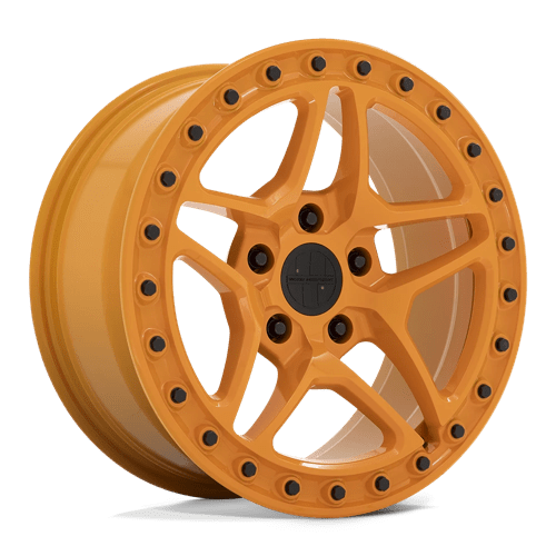 Victor Equipment BERG Gloss Orange W/ Black Bolts 17x8 +10 5x130mm 71.5mm - Wheelwiz