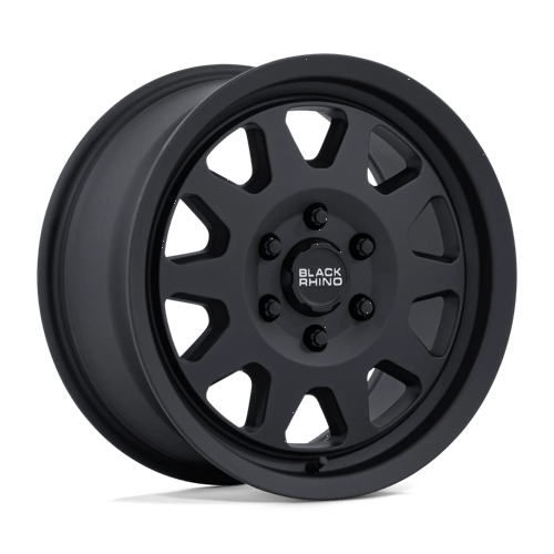 Black Rhino STADIUM Matte Black 17x8 +38 6x130mm 84.1mm - Wheelwiz