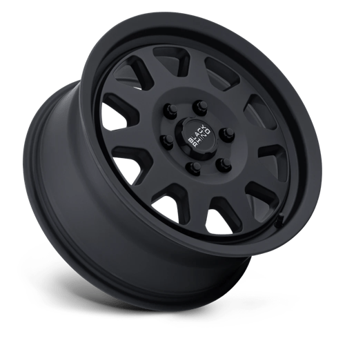 Black Rhino STADIUM Matte Black 17x8 +45 5x160mm 65.1mm - Wheelwiz