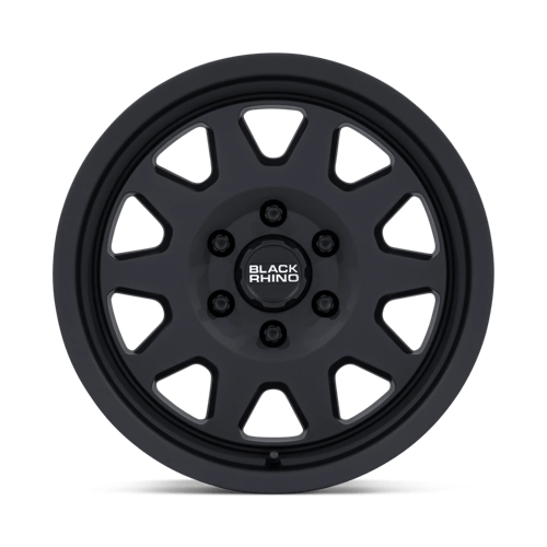 Black Rhino STADIUM Matte Black 17x8 +35 6x139.7mm 112.1mm - Wheelwiz