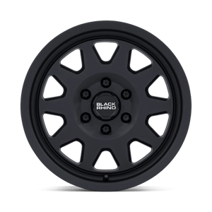 Black Rhino STADIUM Matte Black 17x8 +38 6x130mm 84.1mm - Wheelwiz