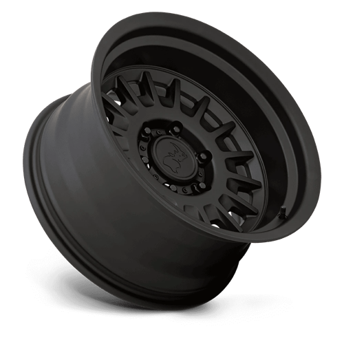 Black Rhino ALISO Matte Black 17x8 0 6x114.3mm 66.1mm - Wheelwiz