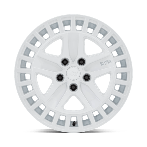 Black Rhino ALSTON Gloss White 18x8.5 +25 5x127mm 71.5mm - Wheelwiz