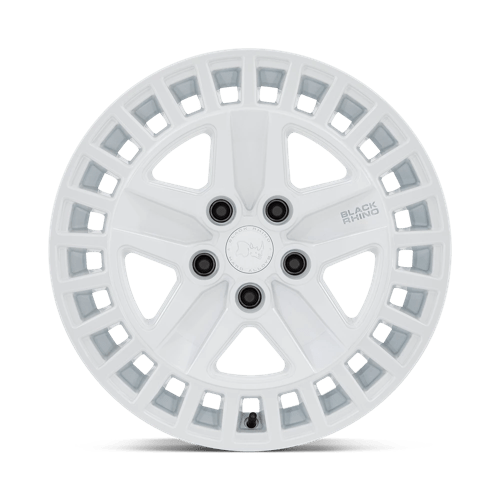 Black Rhino ALSTON Gloss White 18x8.5 +25 5x127mm 71.5mm - Wheelwiz