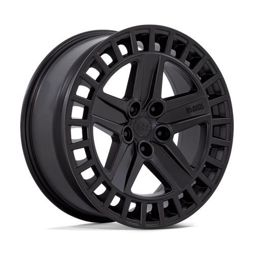 Black Rhino ALSTON Matte Black 20x8.5 +25 5x120mm 74.1mm - Wheelwiz