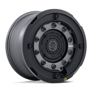 Black Rhino BR027 ARX Gun Black W/ Matte Black Ring 17x8 +32 Custom 78.1mm - Wheelwiz