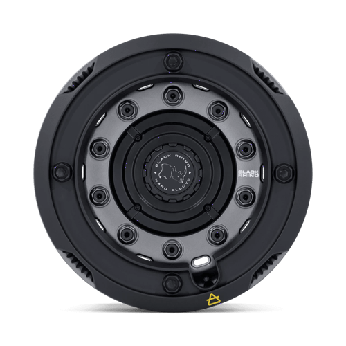 Black Rhino BR027 ARX Gun Black W/ Matte Black Ring 17x8.5 0 Custom 78.1mm - Wheelwiz