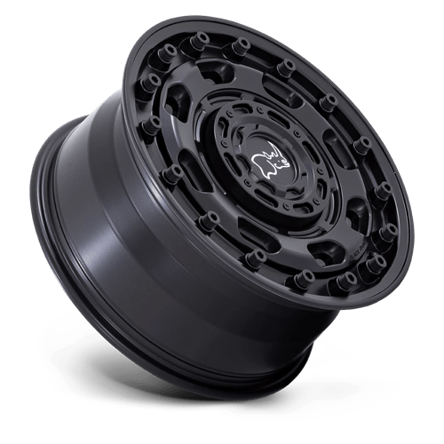 Black Rhino ATLAS Matte Black 17x8 +38 6x130mm 84.1mm