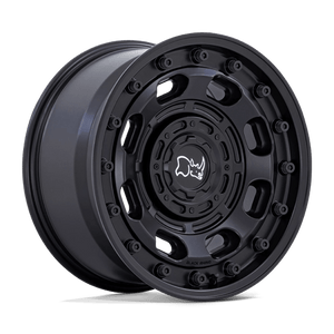 Black Rhino ATLAS Matte Black 17x8.5 -10 Custom 72.6mm