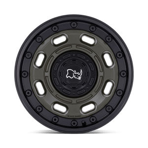 Black Rhino ATLAS Olive Drab Green W/ Black Lip 20x10 -18 6x135|6x139.7mm 106.1mm - Wheelwiz