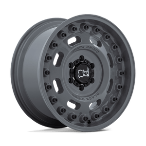 Black Rhino AXLE Battleship Gray 17x9.5 +6 8x170mm 125.1mm - WheelWiz