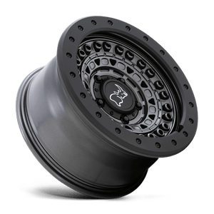 Black Rhino BARRICADE Gun Black W/ Black Rock Guard 20x9 +10 6x135mm 87.1mm - Wheelwiz