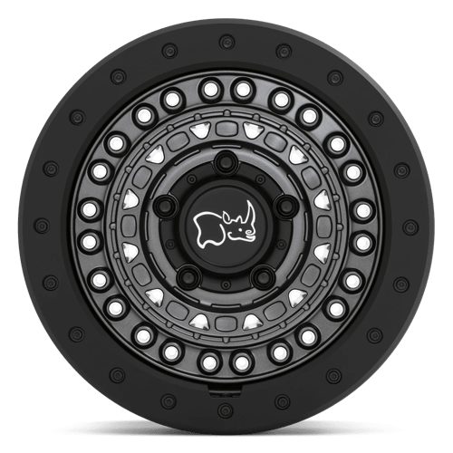 Black Rhino BARRICADE Gun Black W/ Black Rock Guard 18x9 +10 6x135mm 87.1mm - Wheelwiz