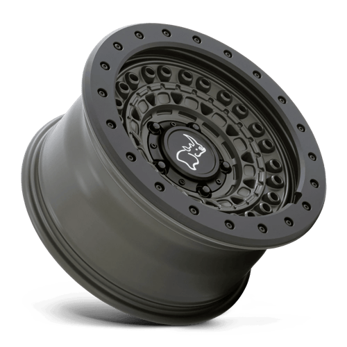 Black Rhino BARRICADE Olive Drab Green W/ Blk Rock 20x9 0 6x139.7mm 112.1mm - Wheelwiz