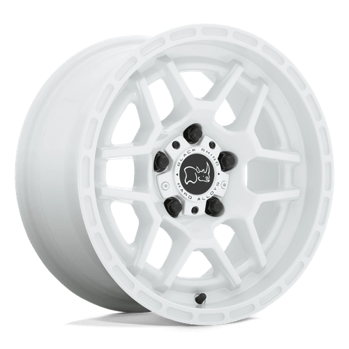 Black Rhino BATONA Gloss White 19x8 +20 5x112mm 66.6mm