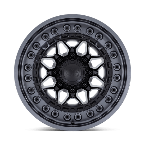 Black Rhino ALPHA Matte Black W/ Gunmetal Lip 18x9 0 6x135mm 87.1mm - Wheelwiz