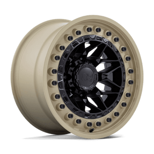 Black Rhino ALPHA Matte Black W/ Sand Lip 17x9 -12 5x127mm 71.5mm - Wheelwiz