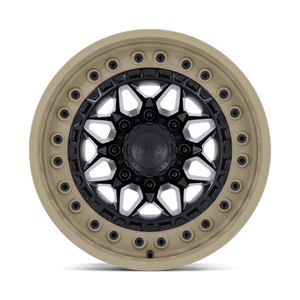 Black Rhino ALPHA Matte Black W/ Sand Lip 18x9 +20 8x180mm 124.2mm