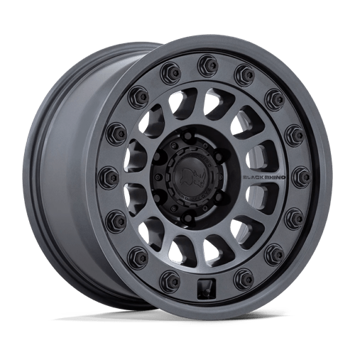 Black Rhino BR012 OUTBACK Matte Gunmetal 17x8 +40 6x130mm 84.1mm - Wheelwiz