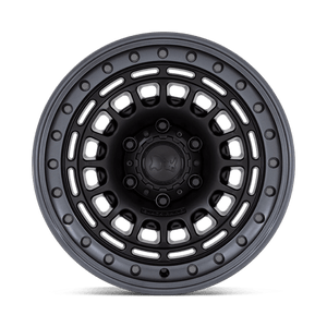 Black Rhino BR014 SAHARA Matte Black W/ Gunmetal Lip 17x9 -12 6x139.7mm 106.1mm - Wheelwiz
