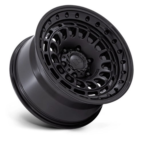 Black Rhino BR014 SAHARA Matte Black W/ Gloss Black Lip 17x9 0 5x127mm 71.5mm - Wheelwiz