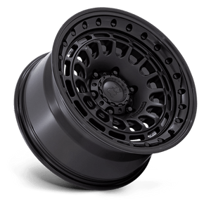 Black Rhino BR014 SAHARA Matte Black W/ Gloss Black Lip 17x9 0 5x127mm 71.5mm - Wheelwiz