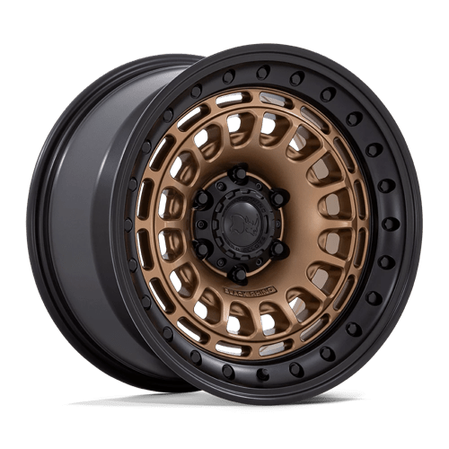 Black Rhino BR014 SAHARA Matte Bronze W Gloss Black Lip 17x9 0 5x127mm 71.5mm - Wheelwiz