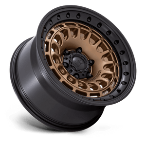 Black Rhino BR014 SAHARA Matte Bronze W Gloss Black Lip 17x9 -12 6x139.7mm 106.1mm - Wheelwiz