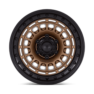 Black Rhino BR014 SAHARA Matte Bronze W Gloss Black Lip 17x9 -12 6x135mm 87.1mm - Wheelwiz