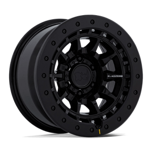 Black Rhino BR016 TUSK Gloss Black 17x8.5 0 6x139.7mm 106.1mm - Wheelwiz