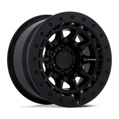 Black Rhino BR016 TUSK Gloss Black 17x8.5 0 5x127mm 71.5mm - Wheelwiz