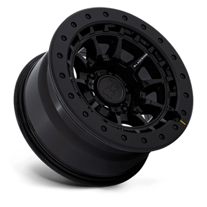 Black Rhino BR016 TUSK Gloss Black 17x8.5 0 6x139.7mm 106.1mm - Wheelwiz