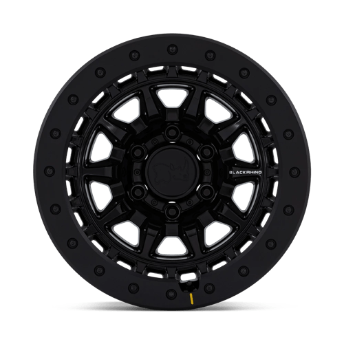 Black Rhino BR016 TUSK Gloss Black 17x8.5 -10 5x139.7mm 78.1mm - Wheelwiz