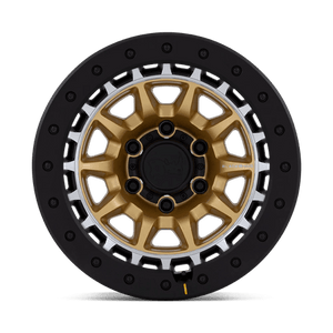 Black Rhino BR016 TUSK Matte Gold W/ Machined Ring 17x8.5 0 5x139.7mm 78.1mm - Wheelwiz