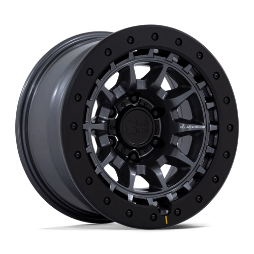 Black Rhino BR016 TUSK Matte Gunmetal 17x8.5 0 5x127mm 71.5mm - Wheelwiz