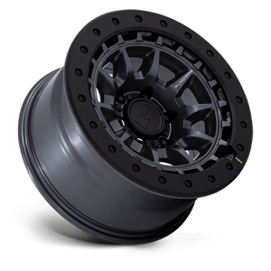 Black Rhino BR016 TUSK Matte Gunmetal 17x8.5 -10 6x114.3mm 66.1mm