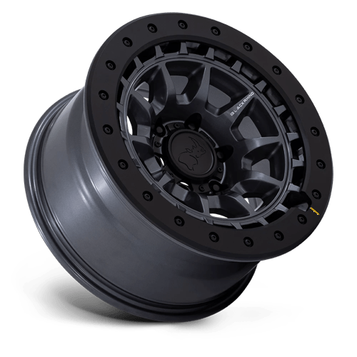 Black Rhino BR016 TUSK Matte Gunmetal 17x8.5 0 5x127mm 71.5mm - Wheelwiz